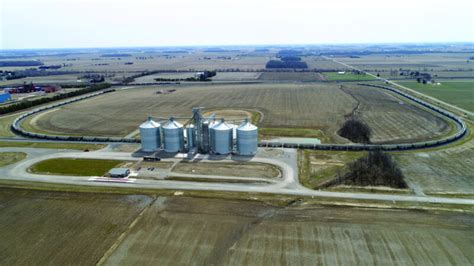 Gerald Grain Center Inc Builds Second Rail Terminal With Loop Track