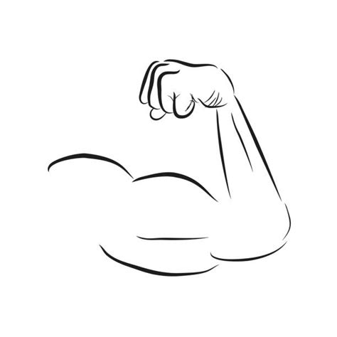 620 Strong Arm Doodle Stock Illustrations Royalty Free Vector