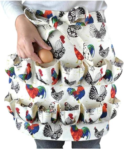 Nsxcdh Eggs Apron For Fresh Eggs Chicken Eggs Collecting