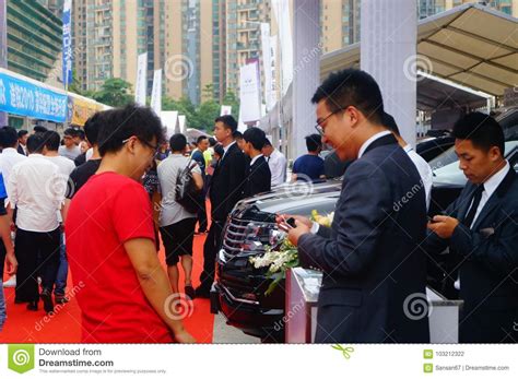 Shenzhen China Auto Exhibition Sales Editorial Photography Image Of