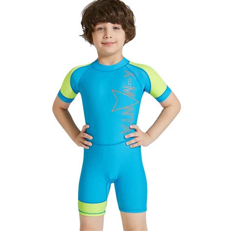 Diveandsail New Kids Baby Girl Boy Wetsuits Upf 50sun Protection One