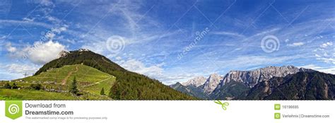 Alpine Panorama Stock Image Image Of Landscape Scenery 16196695