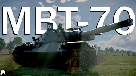 American Cold War Prototype Tank Mbt 70 War Thunder Youtube