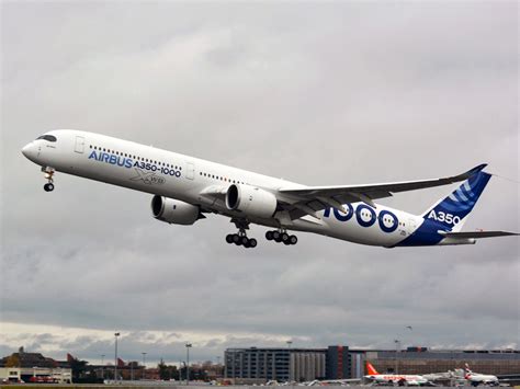 Airbuss Newest Xwb Extra Wide Body Option The A350 1000 Took Off