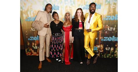 The Cast Of Zola Stepped Out For The Films La Premiere Popsugar
