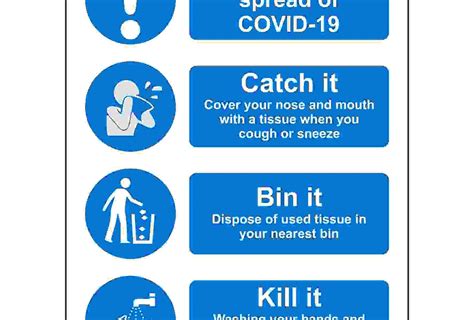 Prevent the spread of COVID-19 - Linden Signs & Print