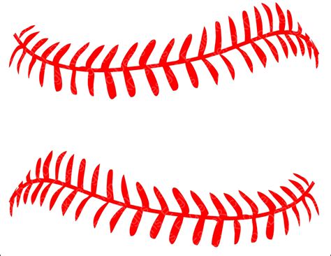 Baseball Softball Lacessvg Dxf Eps Png Cut File For Cameo Etsy