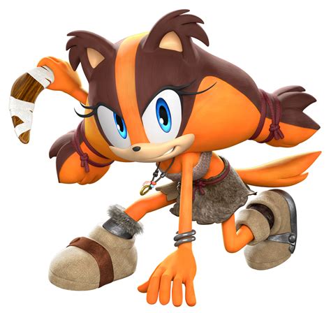 Sticks The Badger Is The New Character In Sonic Boom Polygon
