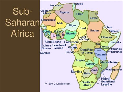Ppt Sub Saharan Africa Powerpoint Presentation Free Download Id