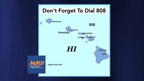 Beginning Oct 24 Dont Forget To Dial Area Code 808 For All Hawaiʻi