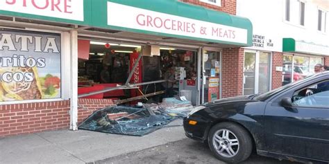 Car Crashes Into Storefront