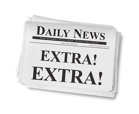 Extra Extra Newspaper Stock Photos Pictures And Royalty Free Images Istock
