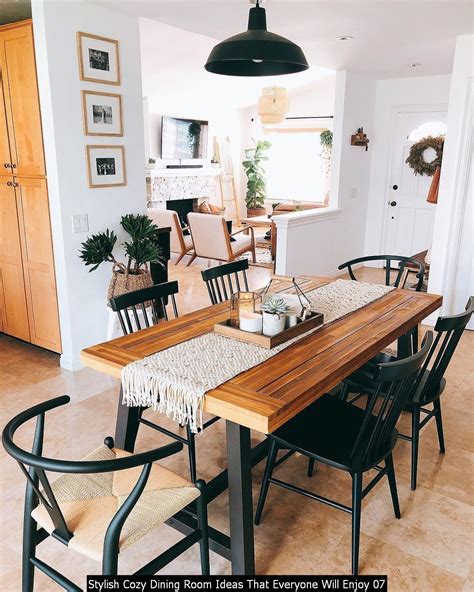 Stylish 30 Stylish Cozy Dining Room Ideas That Everyone Will Enjoy