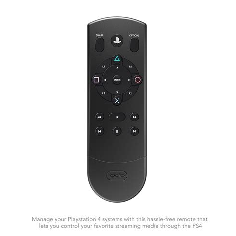 Pdp Bluetooth Enabled Media Remote Control For Playstation 4 You Can