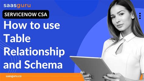 Table Relationship And Schema ServiceNow CSA Tutorial For Beginners YouTube