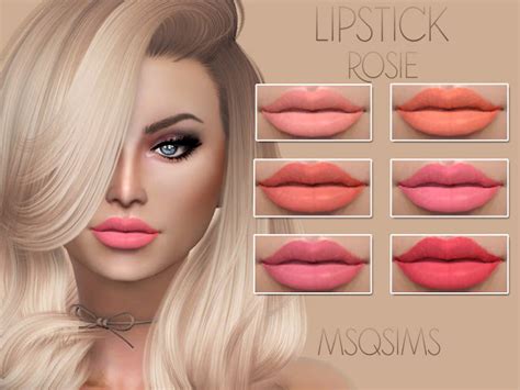 Lipstick Rosie At Msq Sims Sims 4 Updates