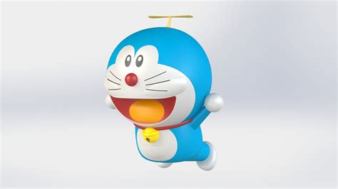 Doraemon Fly 3d Model Cgtrader