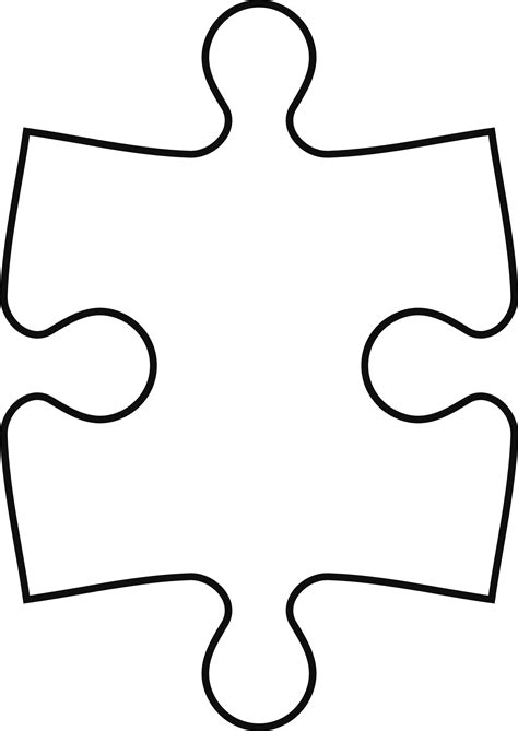 Puzzle piece, ios 7 interface symbol. Puzzle clipart 4 piece, Puzzle 4 piece Transparent FREE ...