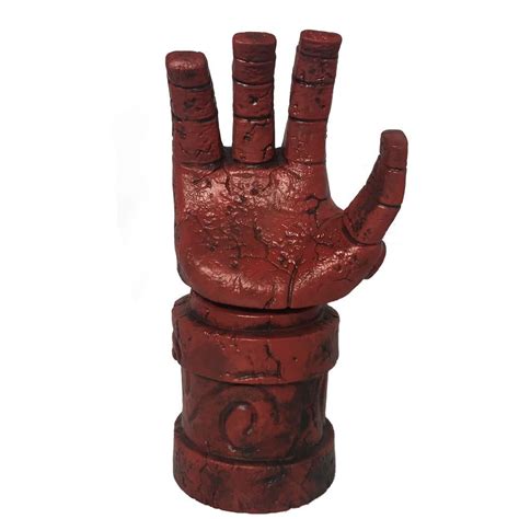Hellboy Red Arm Glove Hand Adult Halloween Cosplay Costume Prop