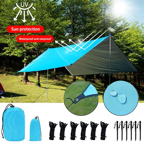 10ft 400d Sun Shade Sail Outdoor Garden Waterproof Canopy Patio Cover