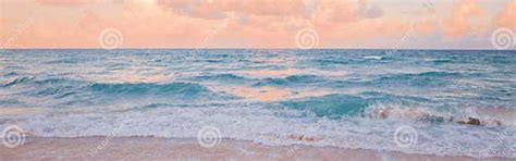 Sea Ocean Beach Sunset Sunrise Landscape Outdoor Water Wave With White