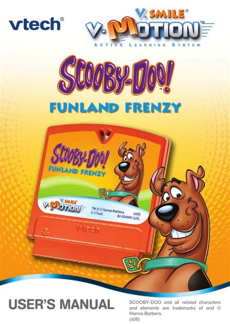 Vtech Vsmile Motion Scooby Doo User Manual Pdf Download Manualslib