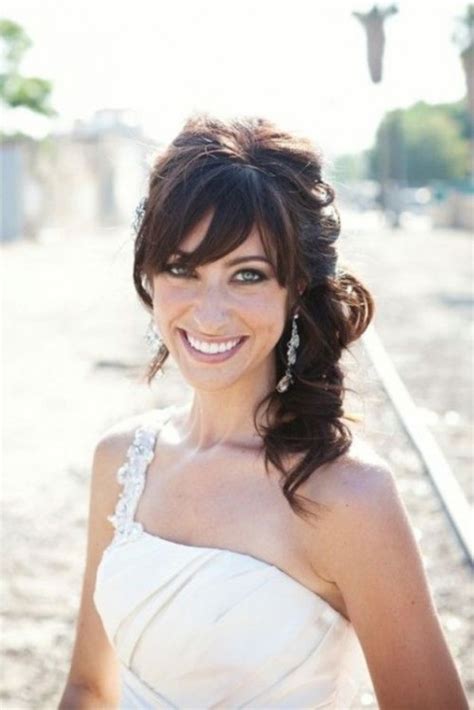 39 Chic And Pretty Wedding Hairstyles With Bangs