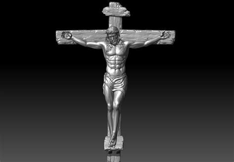 Jesus Christ Crucifixion 3d Model 3d Printable Cgtrader