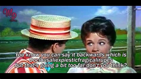 Mary Poppins 1964 Supercalifragilisticexpialidocious Video