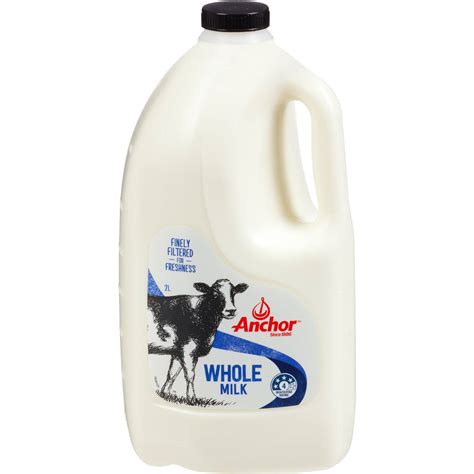 Anchor Whole Milk 2l Woolworths