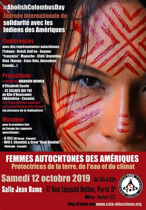 journée internationale de solidarité avec les peuples autochtones des amériques paris