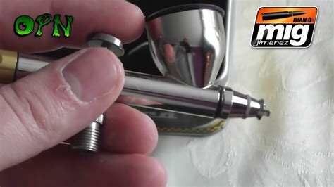 Air Cobra Ammo Of Mig Airbrush Review Paint Tests Youtube