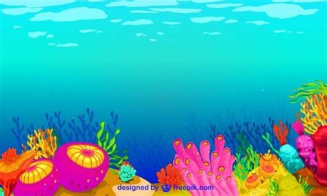 Download Colorful Underwater Life for free | Underwater background