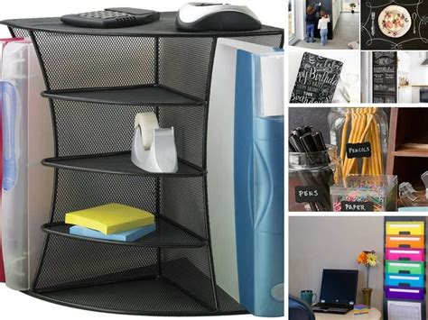 Walls are vast canvases onto which infinite creative ideas can play out. Clever Office Organization Ideas and Gadgets * My Stay At ...