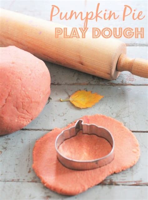 Pumpkin Pie Play Dough Creative Homemaking