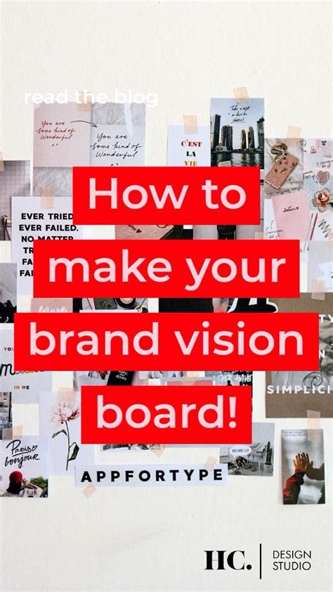 Creating Your Vision Board For Your Branding Video In 2021 Vision