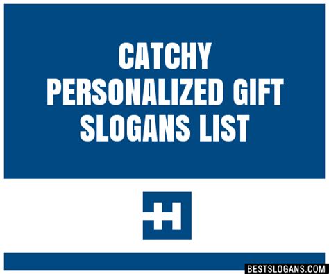 Catchy Personalized Gift Slogans Generator Phrases Taglines