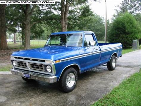 1976 Ford F100 4x2 Green To Blue
