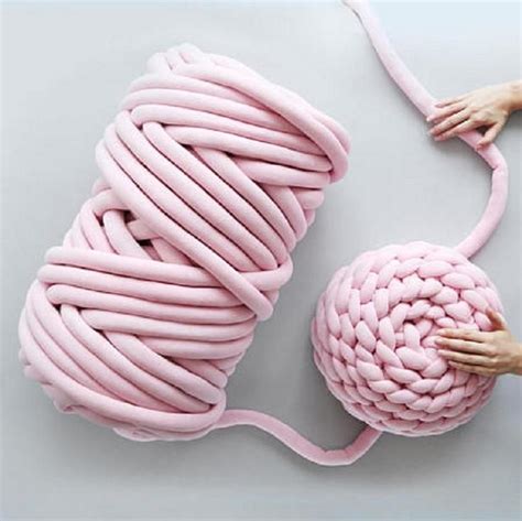 Since 1 swatch requires 53.75 yards of yarn, and there are 24 of swatches that would make up the whole blanket, the total yardage of the yarn we would need is: 1000g/Ball Cotton Chunky Yarn DIY Arm Knitting Chunky Yarn ...