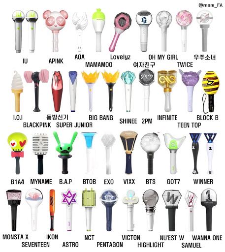 [update] List Of Kpop Official Lightstick You Should Buy