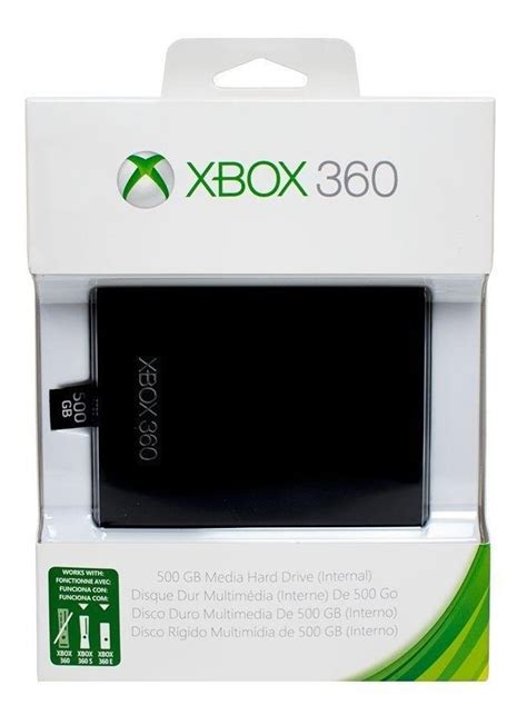 Hd 500gb Xbox 360 Slim Super Slim Microsoft Lacrado Original R 635