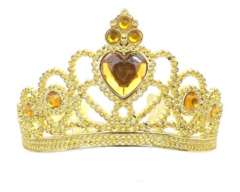 Gold Jeweled Tiara Party Favor Pack Of 12 Plastic Crowns Cb Flowers
