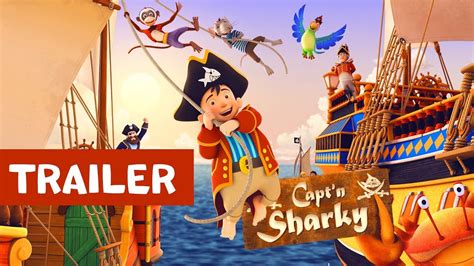 Buy nautical children's rugs online! Capt'n Sharky TRAILER - english - YouTube