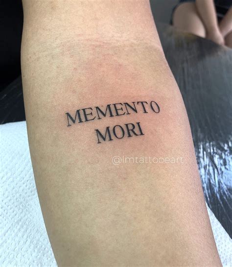 25 Memento Mori Tattoo Font Careenkarla