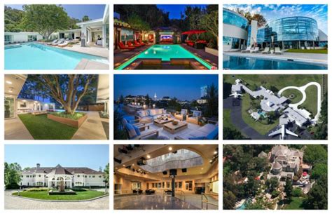 Take A Look Inside 32 Spectacular Celebrity Mansions Celebrity