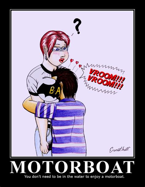 Motor Boat Motorboat Your Breast