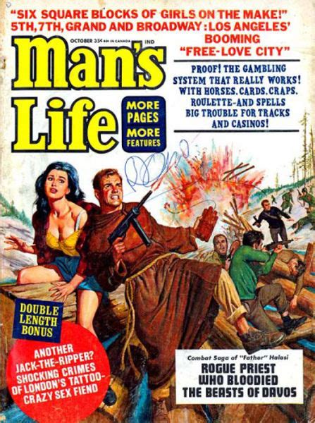 Flares Into Darkness Mans Life Magazine Covers