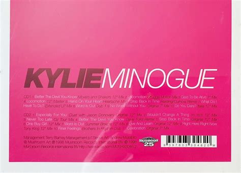 Kylie Minogue Greatest Remix Hits Vol 1 To 4 2 Cd Per Album