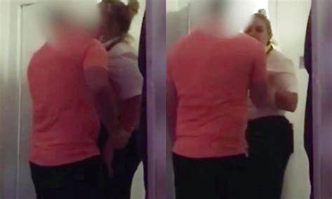 Busted Female Prison Warder Caught Kissing An Inmate In His Cell Video Ireporteronline