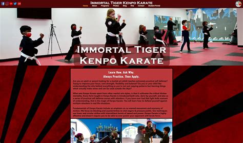 Immortal Tiger Kenpo Karate Martial Arts School Austin Texas